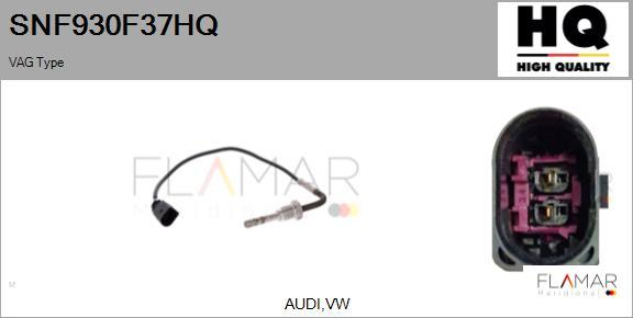 FLAMAR SNF930F37HQ - Capteur, température des gaz droxauto.com