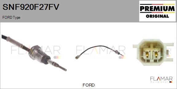 FLAMAR SNF920F27FV - Capteur, température des gaz droxauto.com