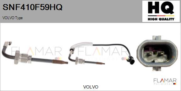 FLAMAR SNF410F59HQ - Capteur, température des gaz droxauto.com