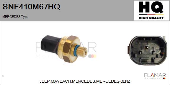 FLAMAR SNF410M67HQ - Capteur, pression de carburant droxauto.com