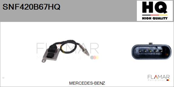 FLAMAR SNF420B67HQ - Capteur NOx, Injection d'urée droxauto.com