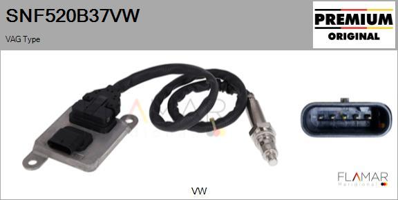FLAMAR SNF520B37VW - Capteur NOx, Injection d'urée droxauto.com