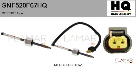 FLAMAR SNF520F67HQ - Capteur, température des gaz droxauto.com