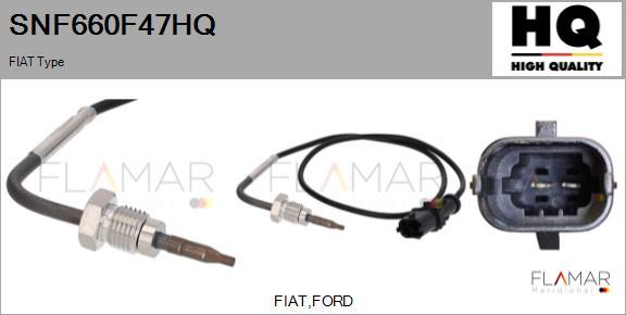 FLAMAR SNF660F47HQ - Capteur, température des gaz droxauto.com