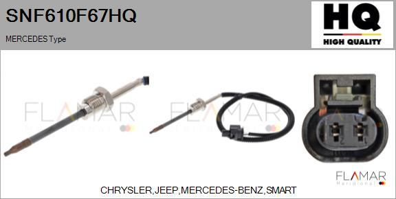 FLAMAR SNF610F67HQ - Capteur, température des gaz droxauto.com