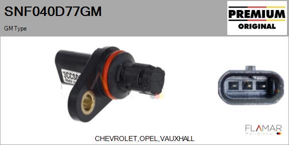 FLAMAR SNF040D77GM - Capteur, position d'arbre à cames droxauto.com