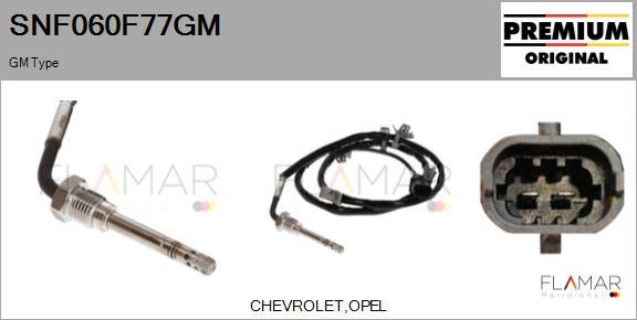 FLAMAR SNF060F77GM - Capteur, température des gaz droxauto.com