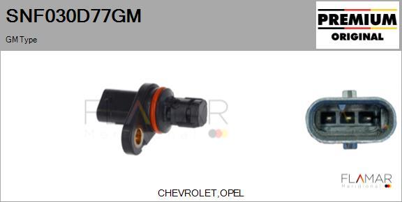FLAMAR SNF030D77GM - Capteur, position d'arbre à cames droxauto.com