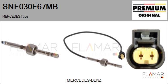 FLAMAR SNF030F67MB - Capteur, température des gaz droxauto.com