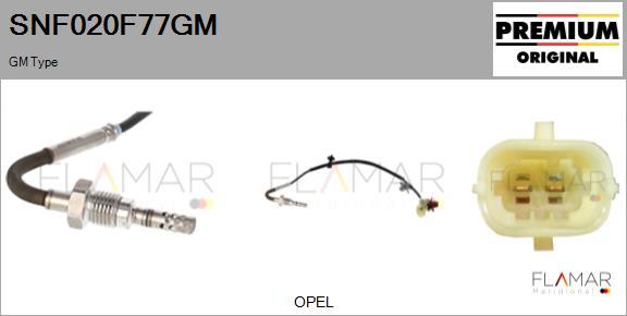 FLAMAR SNF020F77GM - Capteur, température des gaz droxauto.com