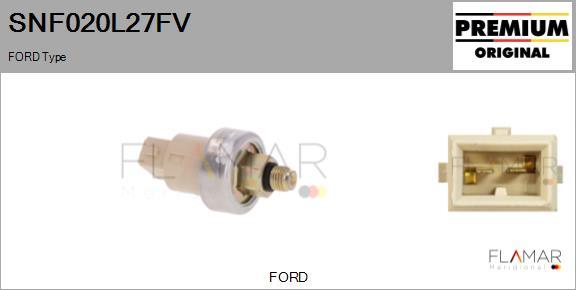 FLAMAR SNF020L27FV - Capteur, pression d'huile droxauto.com