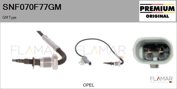 FLAMAR SNF070F77GM - Capteur, température des gaz droxauto.com