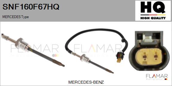 FLAMAR SNF160F67HQ - Capteur, température des gaz droxauto.com