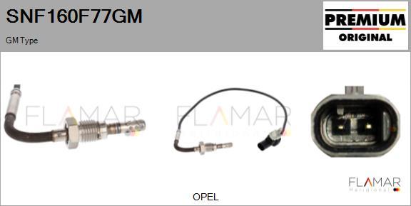 FLAMAR SNF160F77GM - Capteur, température des gaz droxauto.com