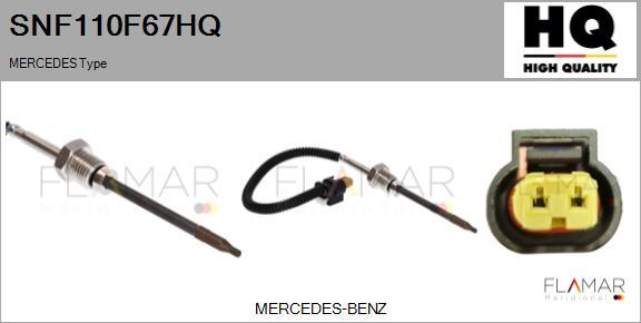 FLAMAR SNF110F67HQ - Capteur, température des gaz droxauto.com