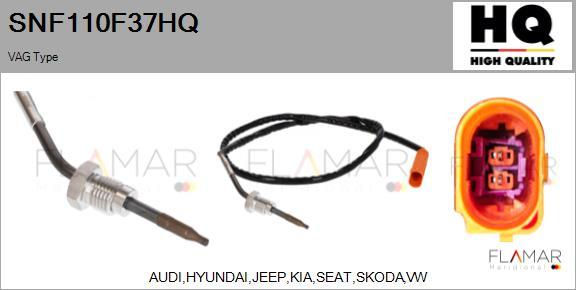 FLAMAR SNF110F37HQ - Capteur, température des gaz droxauto.com