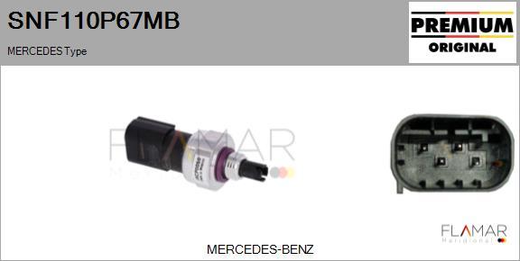 FLAMAR SNF110P67MB - Pressostat, climatisation droxauto.com