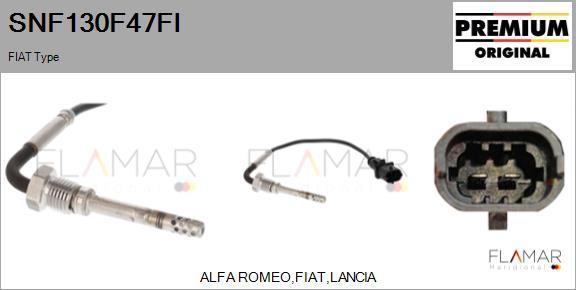 FLAMAR SNF130F47FI - Capteur, température des gaz droxauto.com