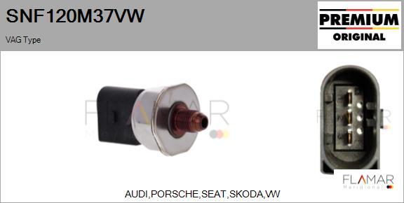 FLAMAR SNF120M37VW - Capteur, pression de carburant droxauto.com