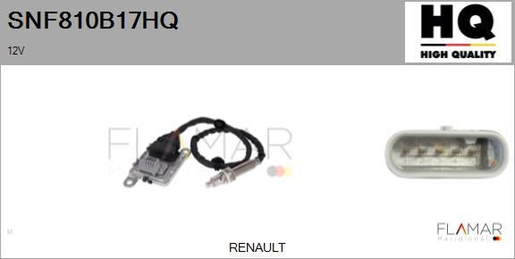 FLAMAR SNF810B17HQ - Capteur NOx, Injection d'urée droxauto.com
