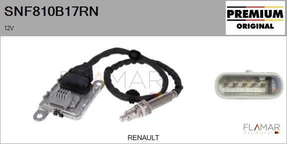 FLAMAR SNF810B17RN - Capteur NOx, Injection d'urée droxauto.com