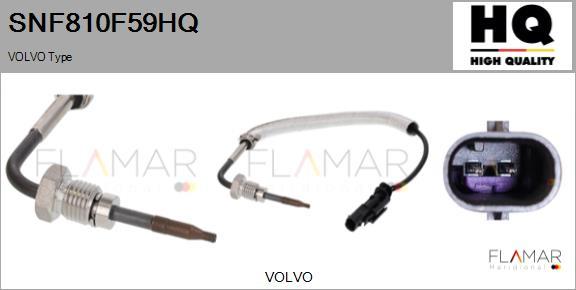 FLAMAR SNF810F59HQ - Capteur, température des gaz droxauto.com