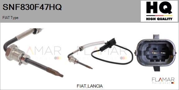 FLAMAR SNF830F47HQ - Capteur, température des gaz droxauto.com