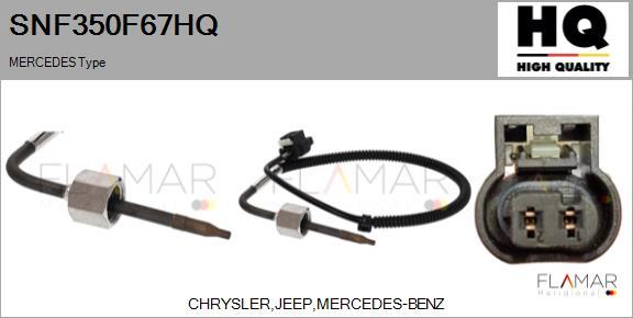FLAMAR SNF350F67HQ - Capteur, température des gaz droxauto.com