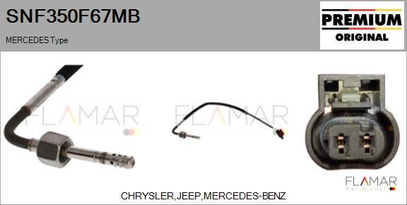 FLAMAR SNF350F67MB - Capteur, température des gaz droxauto.com