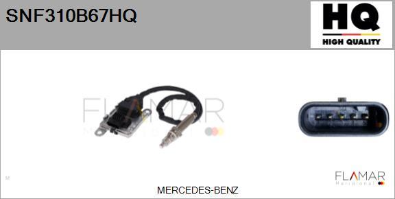 FLAMAR SNF310B67HQ - Capteur NOx, Injection d'urée droxauto.com