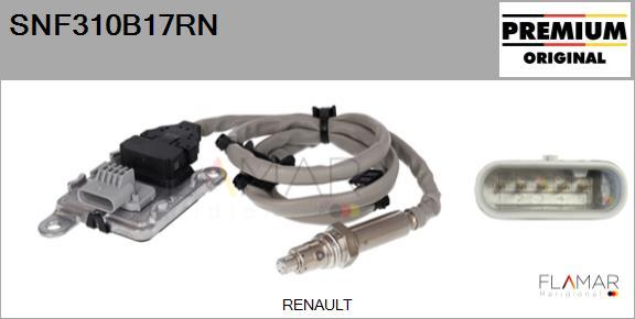 FLAMAR SNF310B17RN - Capteur NOx, Injection d'urée droxauto.com