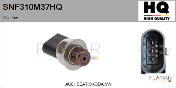 FLAMAR SNF310M37HQ - Capteur, pression de carburant droxauto.com
