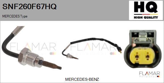 FLAMAR SNF260F67HQ - Capteur, température des gaz droxauto.com