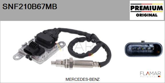 FLAMAR SNF210B67MB - Capteur NOx, Injection d'urée droxauto.com