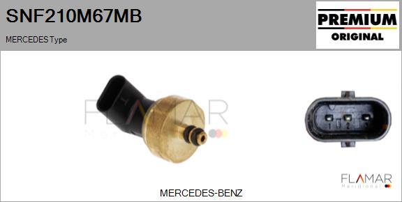 FLAMAR SNF210M67MB - Capteur, pression de carburant droxauto.com