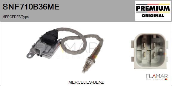 FLAMAR SNF710B36ME - Capteur NOx, Injection d'urée droxauto.com