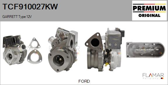 FLAMAR TCF910027KW - Turbocompresseur, suralimentation droxauto.com