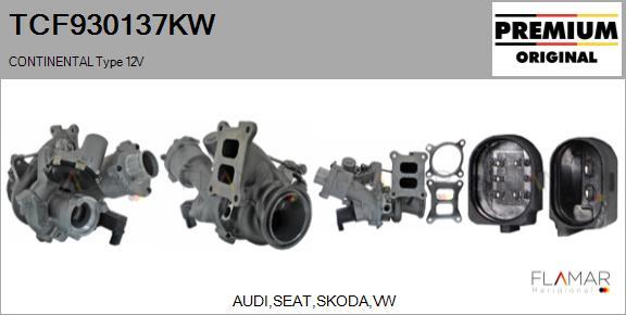 FLAMAR TCF930137KW - Turbocompresseur, suralimentation droxauto.com