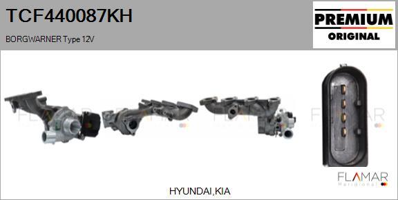 FLAMAR TCF440087KH - Turbocompresseur, suralimentation droxauto.com