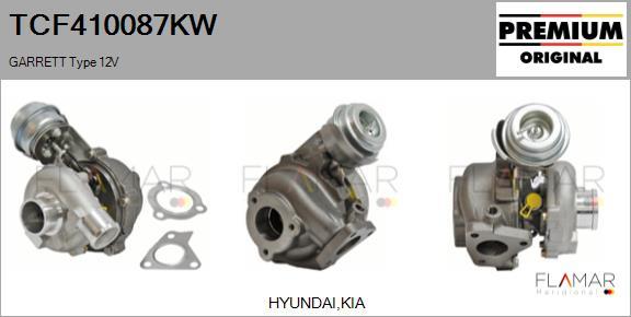 FLAMAR TCF410087KW - Turbocompresseur, suralimentation droxauto.com