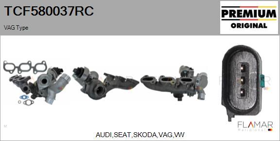 FLAMAR TCF580037RC - Turbocompresseur, suralimentation droxauto.com