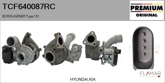 FLAMAR TCF640087RC - Turbocompresseur, suralimentation droxauto.com