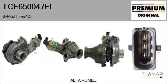FLAMAR TCF650047FI - Turbocompresseur, suralimentation droxauto.com