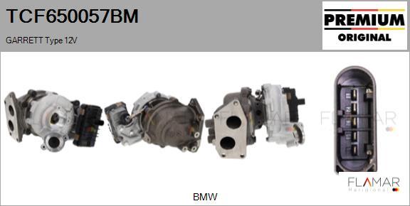 FLAMAR TCF650057BM - Turbocompresseur, suralimentation droxauto.com