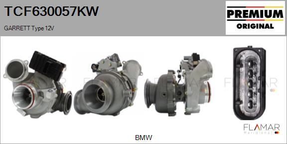 FLAMAR TCF630057KW - Turbocompresseur, suralimentation droxauto.com