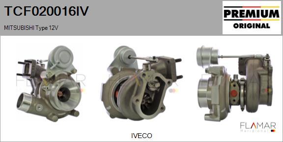 FLAMAR TCF020016IV - Turbocompresseur, suralimentation droxauto.com
