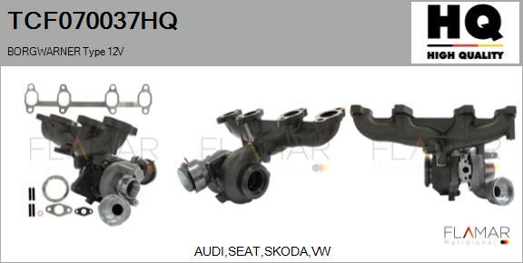 FLAMAR TCF070037HQ - Turbocompresseur, suralimentation droxauto.com