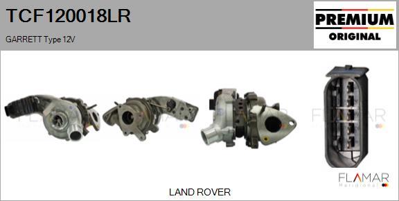 FLAMAR TCF120018LR - Turbocompresseur, suralimentation droxauto.com
