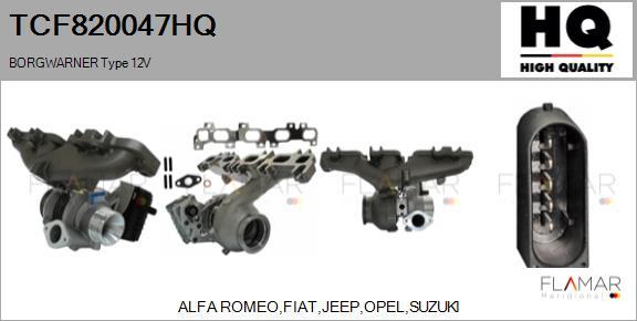 FLAMAR TCF820047HQ - Turbocompresseur, suralimentation droxauto.com