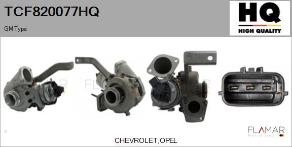 FLAMAR TCF820077HQ - Turbocompresseur, suralimentation droxauto.com